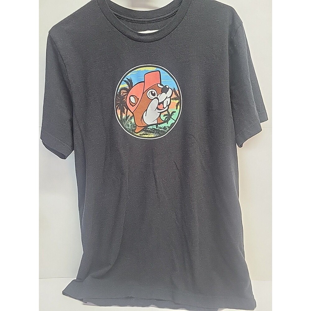 Buc-ee's‎ Black Tshirt Screen-print Short Sleeve Sz XL